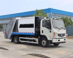 程力牌CL5083ZYSBEV型純電動壓縮式垃圾車